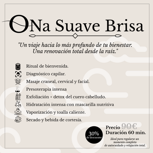 Bono 4 Sesiones Ona Suave Brisa