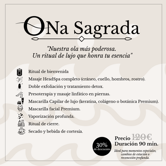 Bono 4 Sesiones Ona Sagrada